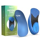 Plantar Fasciitis Heel Insert for Women - Welnove Heel Cup for Heel Pain Relief Heel Cushion Inse...