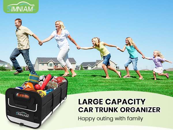 heavy duty trunk organizer for car