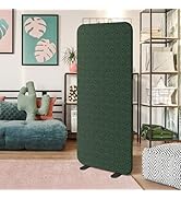 DECOLAB Portable Room Divider Panels, Fabric Privacy Space Room Partition Separator for Bedroom, ...