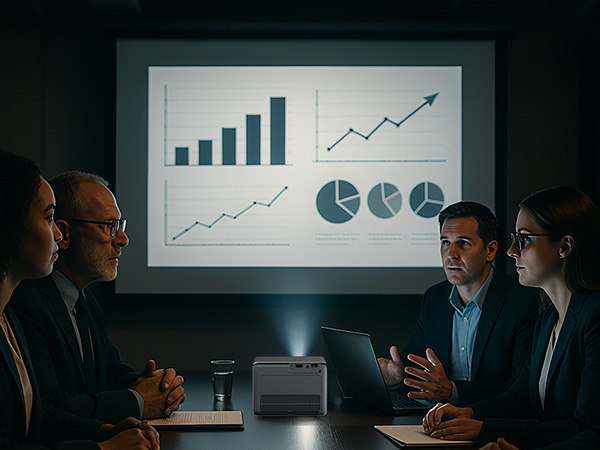 1080p 4k smart projector portable wireless indoor outdoor video projector with wifi and bluetooth