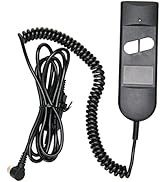 Okin Remote Hand Control 2 Button 5 Pin Controller Replacement Part for Power Recliner Lift Chair...