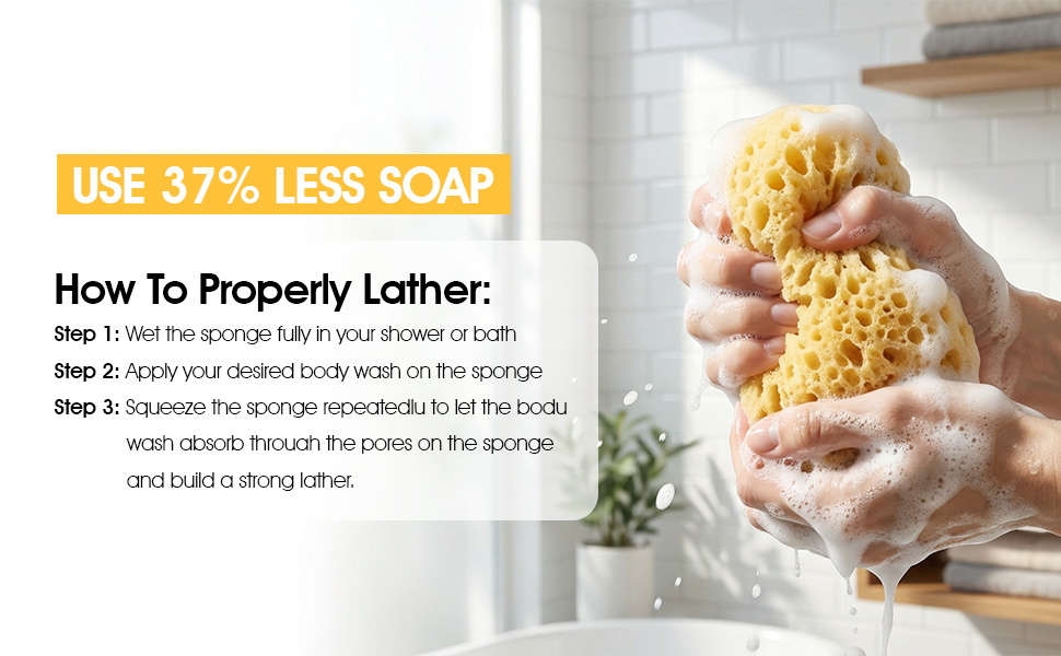 Rich Lather and Efficient Cleansing