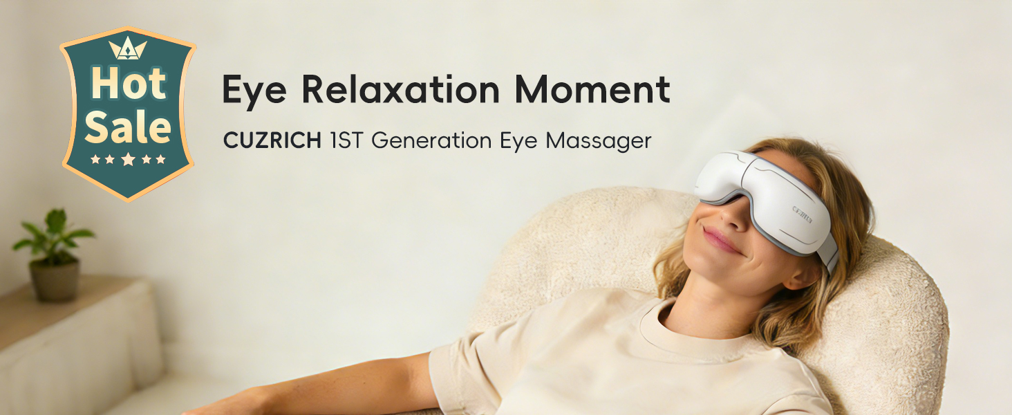 eye massager with heat