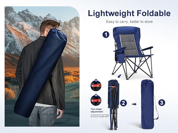 LET'S CAMP CAMPING CHAIR