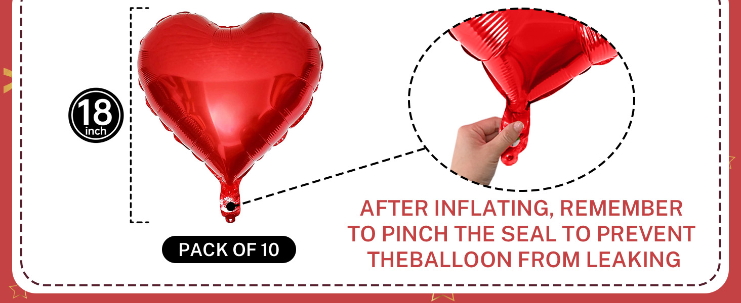 heart balloons