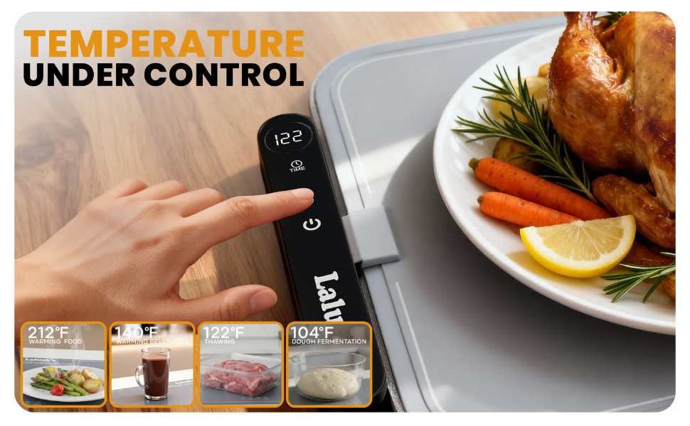 Temperature and time setting