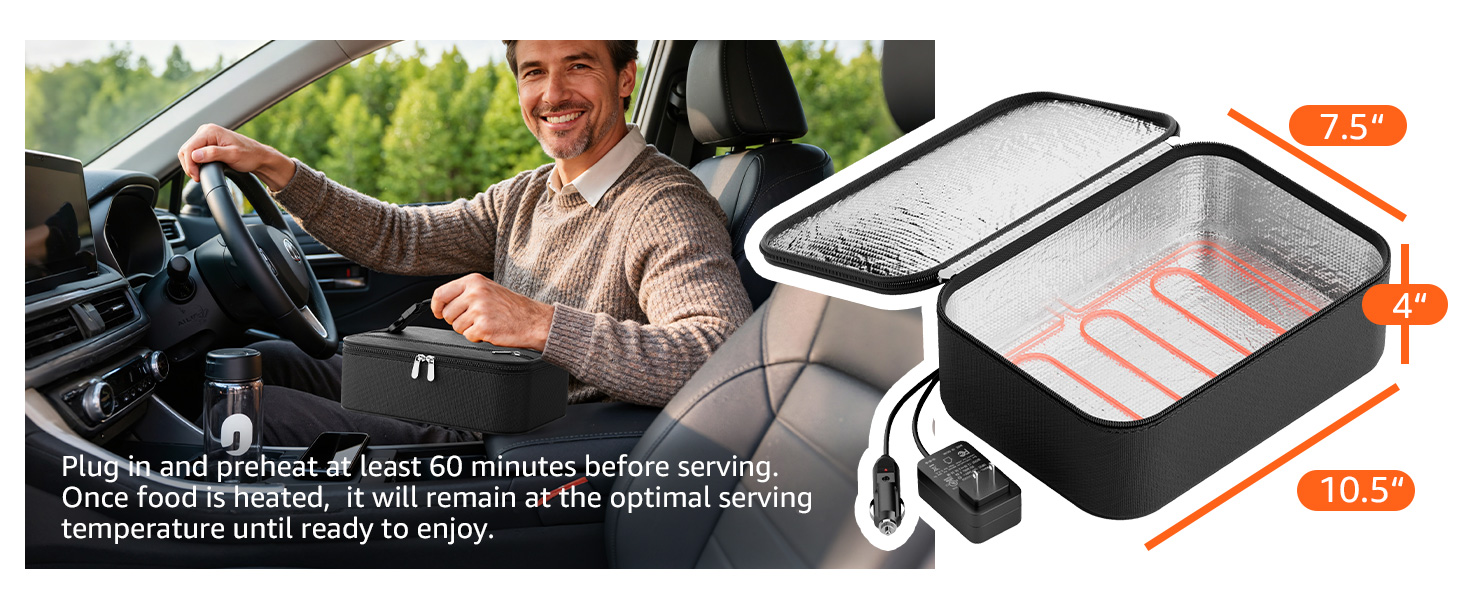 Neverwhy Portable Food Warmer