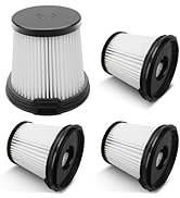 4 Pack IW3511 IW1111 HEPA Filter Replacement Part For Shark IW3511 IW1120 Detect Pro Lightweight ...