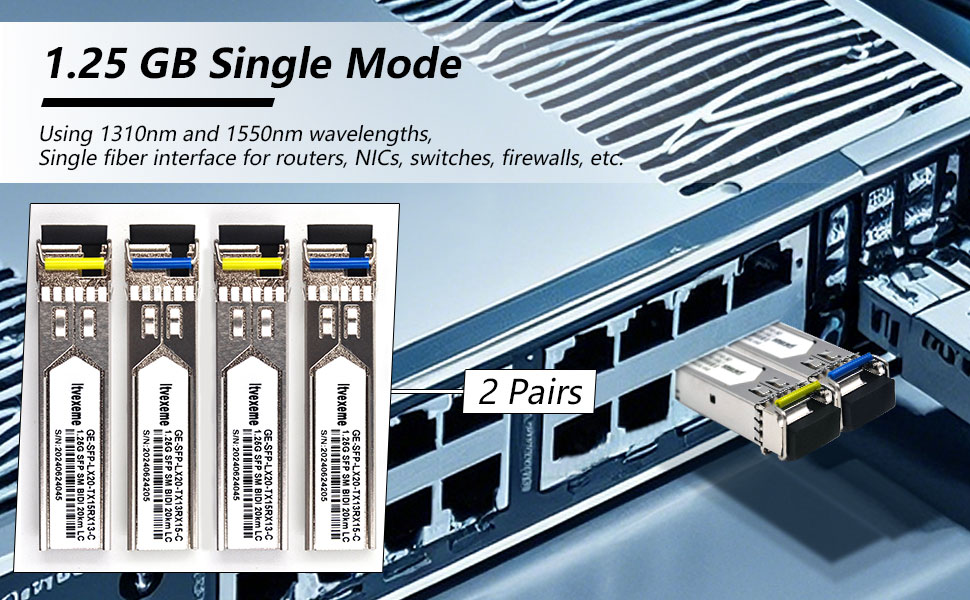 1.25G BIDI SFP Network Transceiver Module