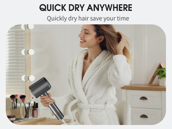 dual voltage hair dryer