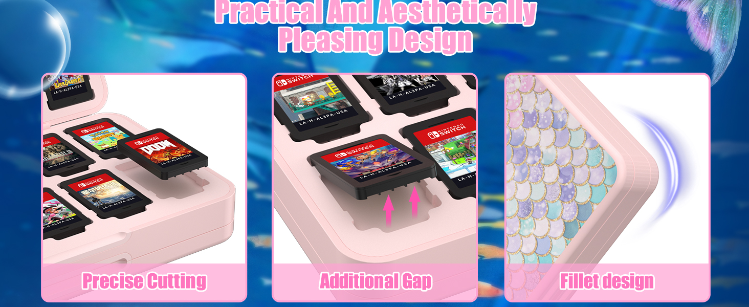 nintendo switch game holder case