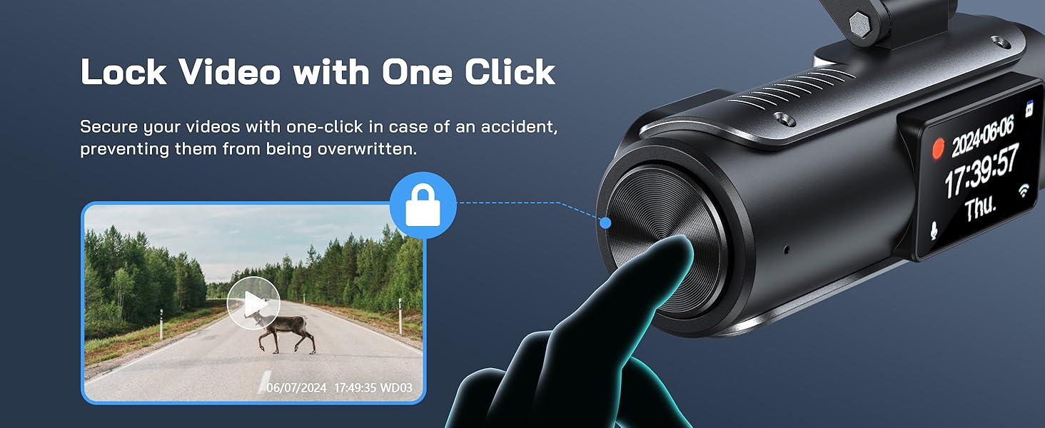 Lock Video with One Click