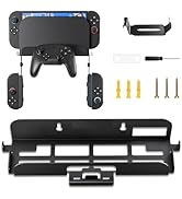 PAWDIARY Wall Mount for Nintendo Switch 2 Console&amp;Accessories, Metal Wall Mount with Hook for Gri...