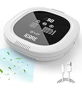 Ozone Odor Eliminator for Strong Odor 10,000mAh Rechargeable Cat Litter Deodorizer Dog Odor ...