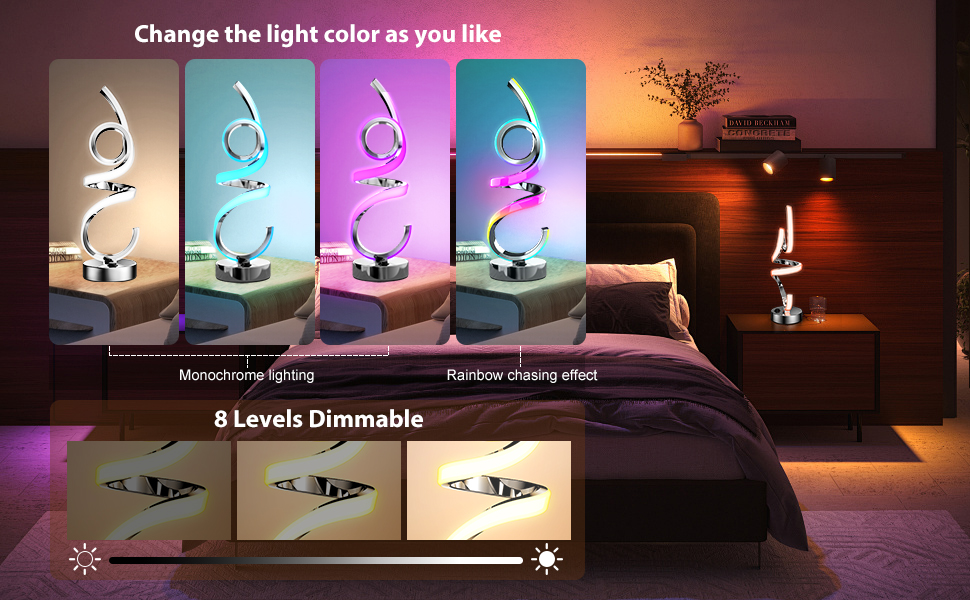 bright desk lamp