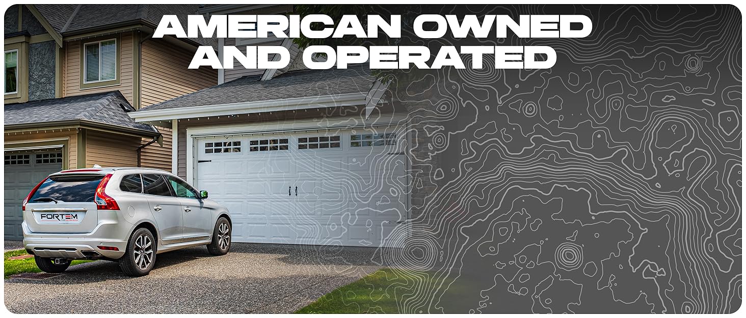 Fortem store brand banner car accessories, organization, lifestyle products, car