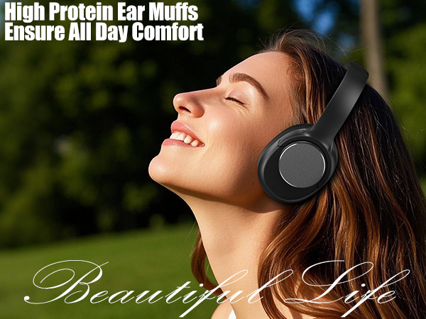 Soft headphone ear muff
