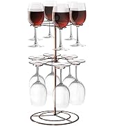 GeLive Champagne Stand Holder for Party, Drink Tree, Wine Glass Tree Flight Server, Tabletop Stem...