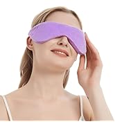 Heated Eye Mask Microwaveble Moist Eye Warm Compress Sleep Mask, Steam Warm Compress for Dry Eye,...