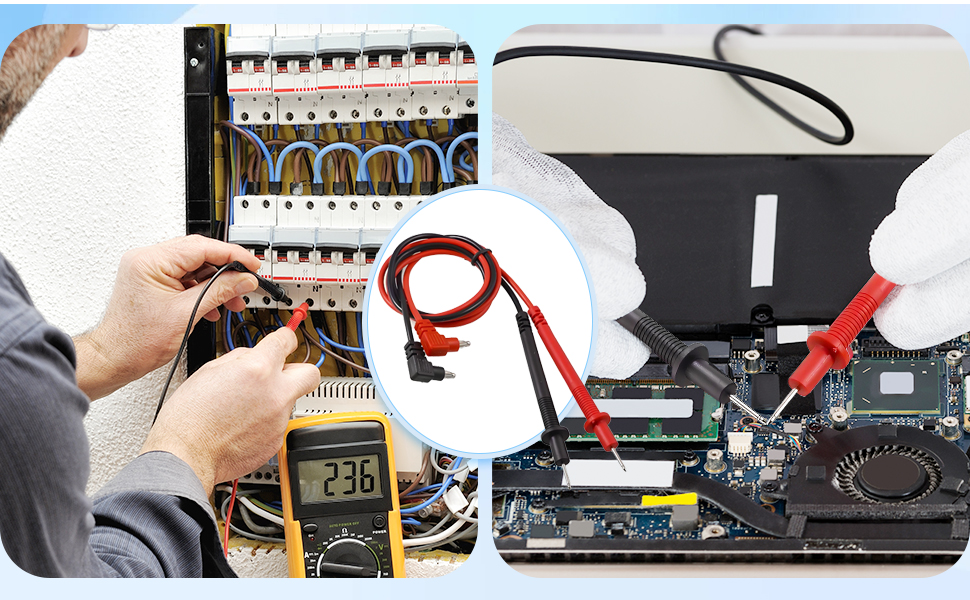  Multimeter Voltmeter Test Lead Probe Wire