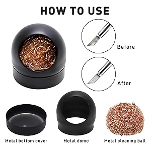 soldering iron tip cleaner