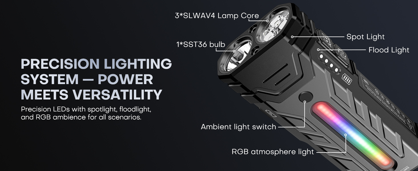 flashlight rechargeable high lumen