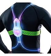 noxgear Tracer2 - Multicolor Illuminated, Reflective Vest for Running or Cycling (Rechargeable, W...