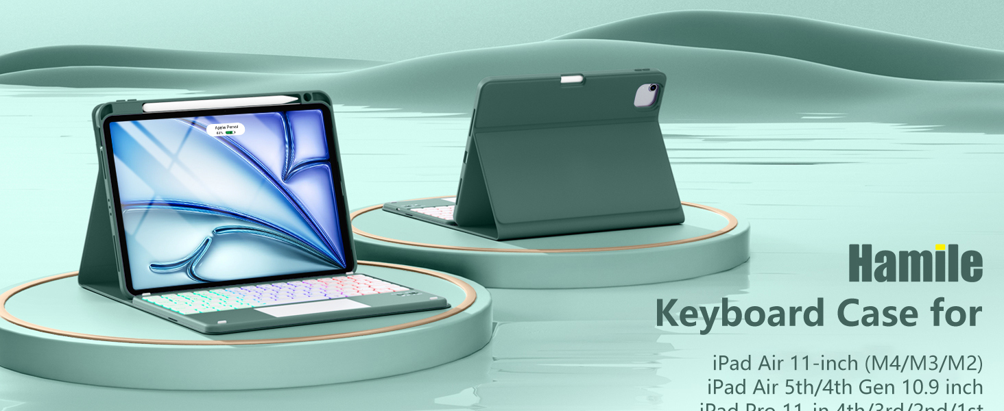 ipad air 11 inch case with keyboard