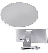 Aluminum 360° Rotation Monitor Swivel Base Computer Screen Monitor Turntable Stand Flat Panel TV ...