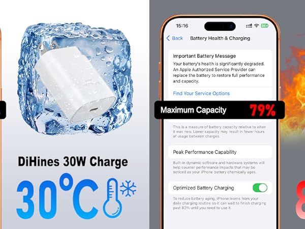 iphone 16 pro max iphone charger fast charging usb c charger block iphone 16 pro phone charger