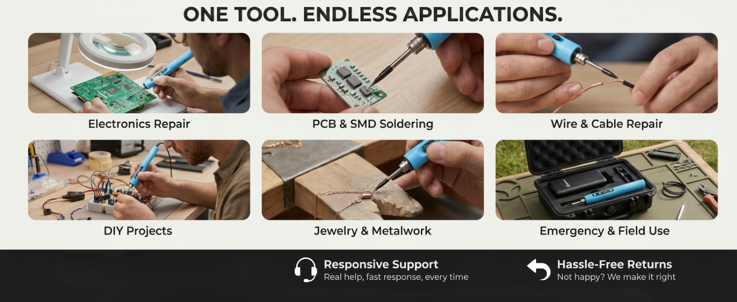 cordless soldering pen soldering iron kit electronic solder iron pcb