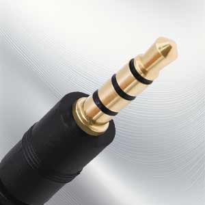 3.5mm TRRS 1male to 2 female Splitter Mic and Headphone Audio Cable