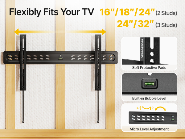 tv mount slim