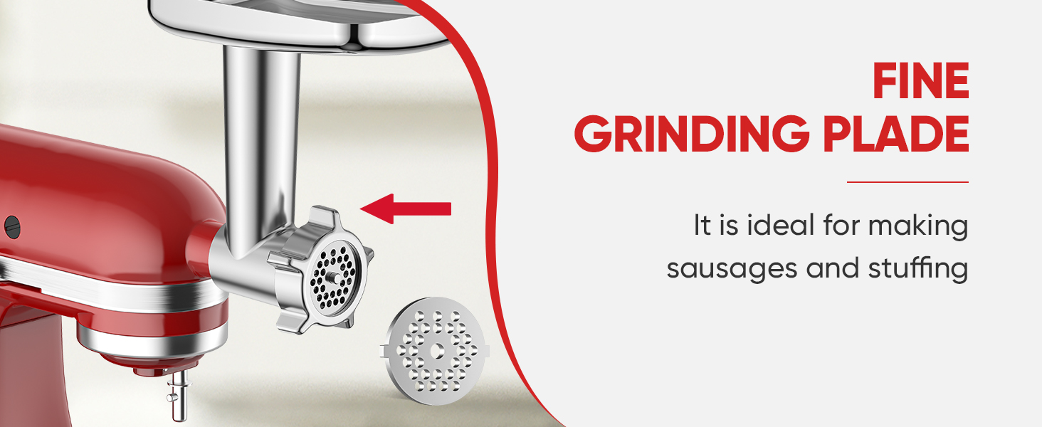 Meat Grinder Attachment for KitchenAid Stand Mixer