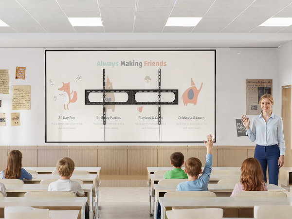 fixed wall mount tv bracket