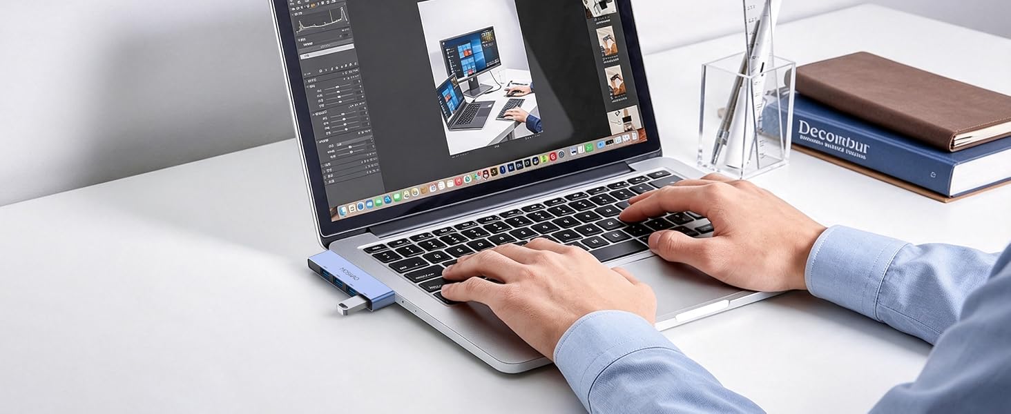 MOSWAG USB Hub for Laptop