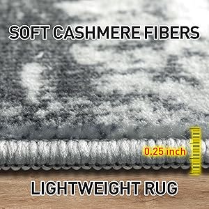 Lightweight rug