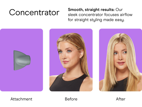 Conair infiniti pro hair dryer professional ceramic for less frizz with diffuser concentrator