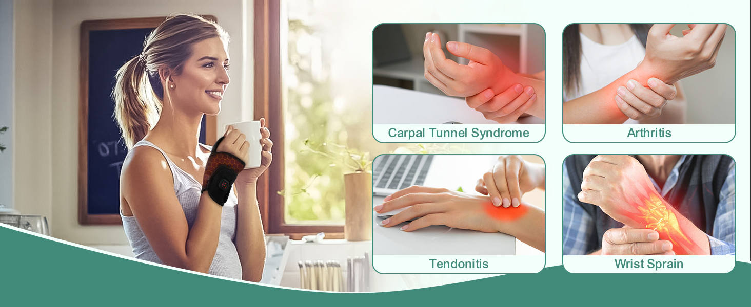 wrist heating pad