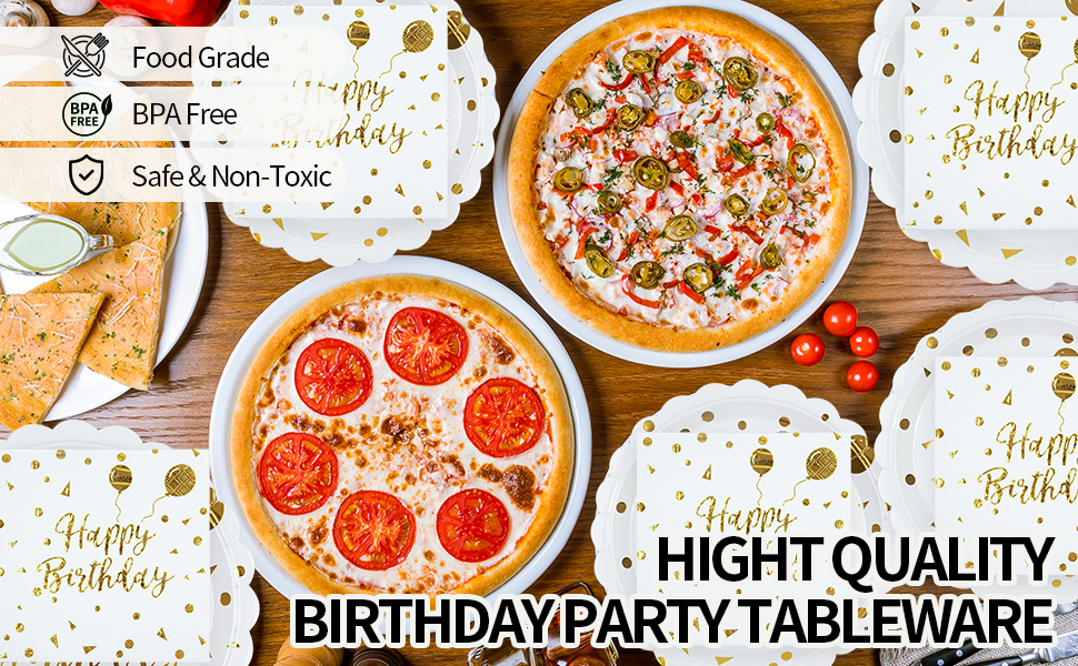 Birthday party supplies