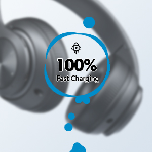 Fast charging headphone