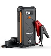 Acmount P110 Car Jump Starter, 6000A Peak Lithium Jump Starter Battery Pack for Up to 10.0L Gas o...