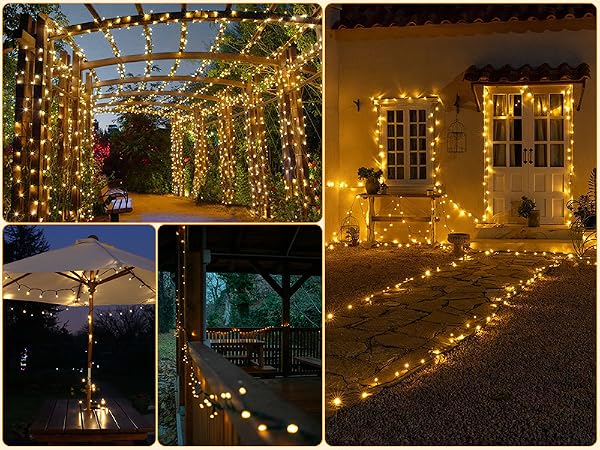 solar twinkle lights for outside
