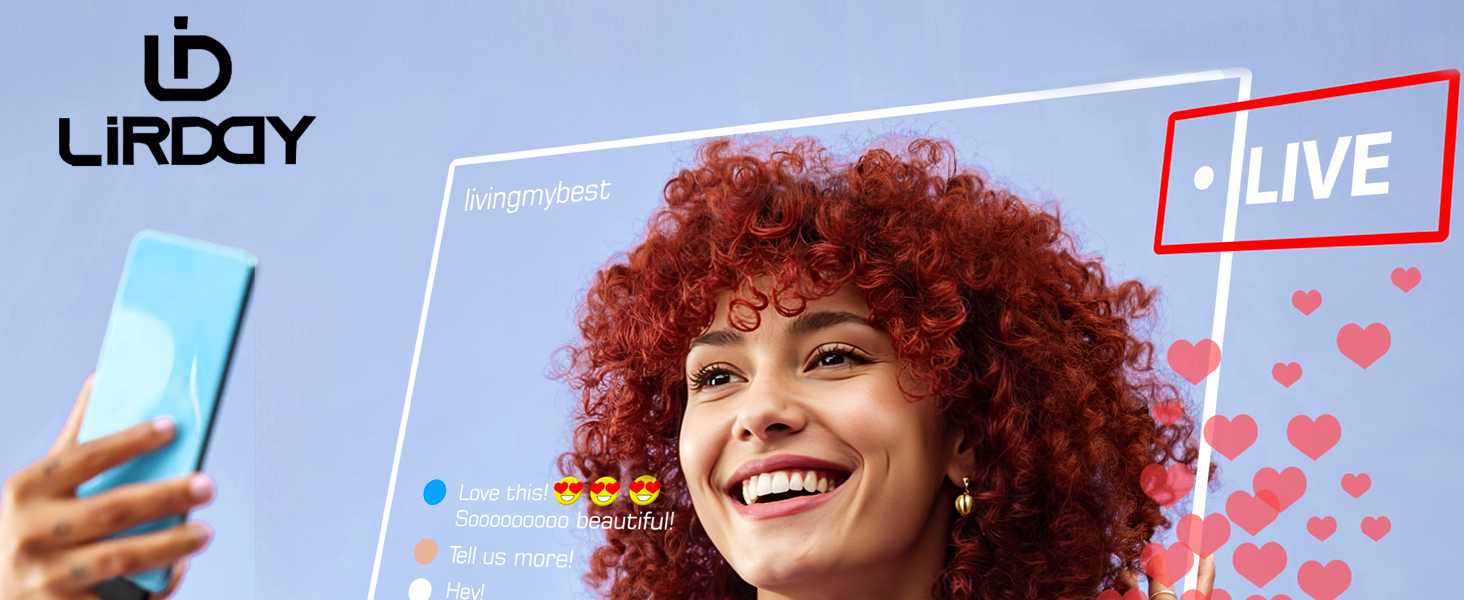 Wireless Lavalier Microphones for iPhone