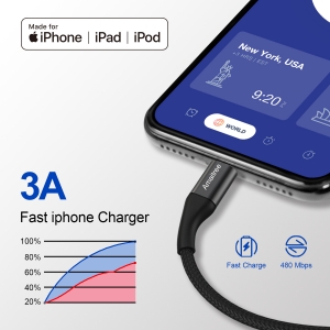 fast charger lightning cable for iohone 13