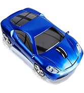 elec Space Wireless Mouse, 2.4GHz Cool Sport Car Shape Wireless Mouse Optical Cordless Mice with ...