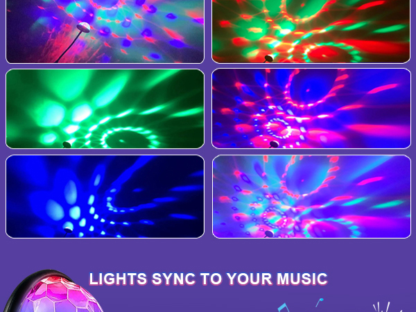 Lights Sync to Your Music