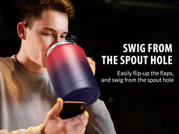 32oz insulated water bottle coffee tumbler stainless steel cups metal mug 50 oz 