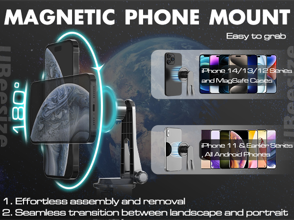 ring light with stand and phone holder