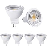 Bonlux MR11 GU4.0 LED Light Bulbs, 3W GU4 Bi-Pin Base LED Spotlight 25W Halogen Equivalent 12V AC...